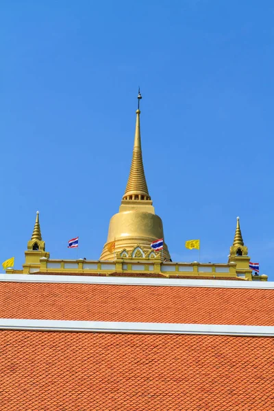 Świątynia Złotej Góry Wat Sakate Bangkok Tajlandia — Zdjęcie stockowe