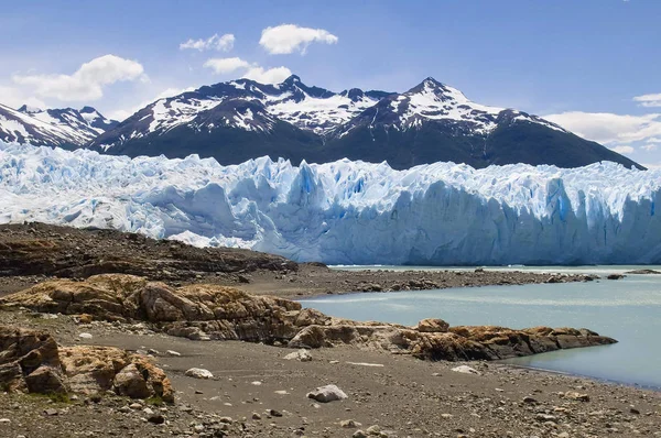 Foto Foi Tirada Geleira Perito Moreno Photo Foi Tirada Geleira — Fotografia de Stock