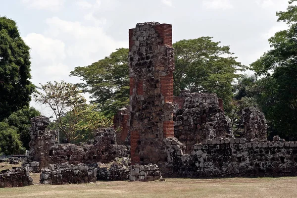 Casa Alarcón Conservación Vieja Ciudad Panamá — Foto de Stock