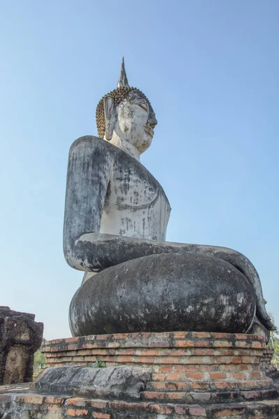 Képet Oldalnézetből Régi Buddha Történelmi Parkban — Stock Fotó