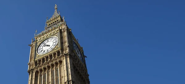 Биг Бен Здании Парламента Вестминстерский Дворец Лондон Великобритания Копирайтом — стоковое фото