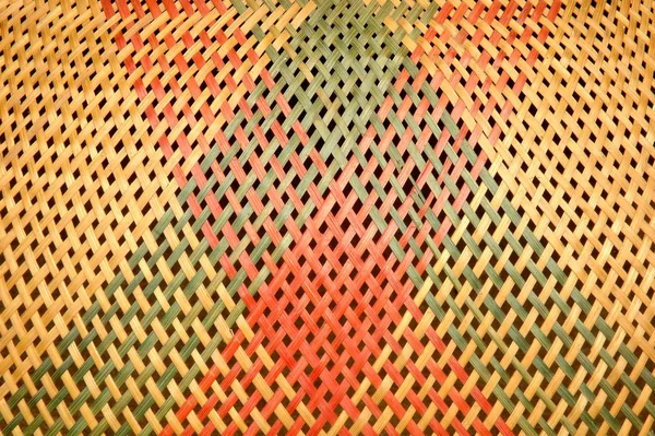竹織りのクローズアップ — ストック写真