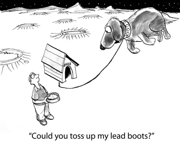 Any Chance You Could Toss Lead Boots — Stock Photo, Image