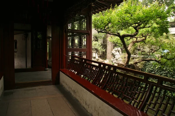 Yuyuan Trädgård Maze Interior Shanghai — Stockfoto