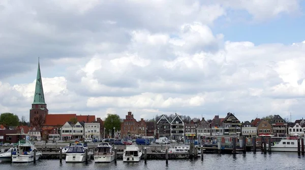 Havnen Den Gamle Byen Travemuende – stockfoto