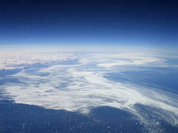 Meereis Und Eisberge Brechen Vor Grönlands Küste — Stockfoto