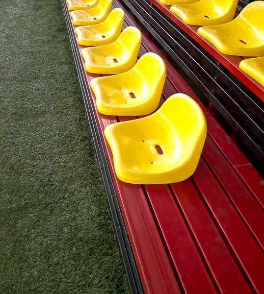 Asiento Campo Fútbol — Foto de Stock