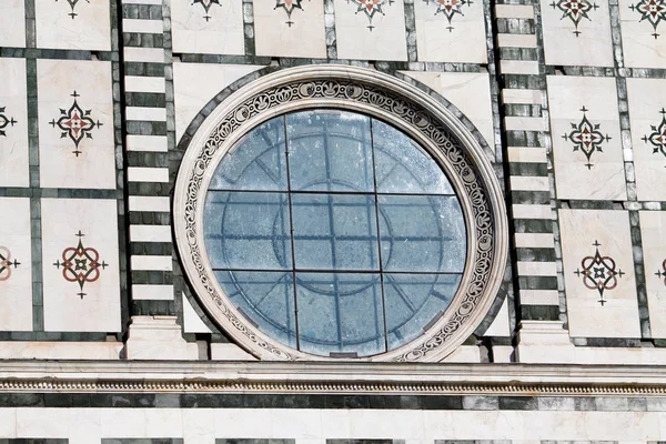 Santa Maria Novella Fachada Florência Itália — Fotografia de Stock