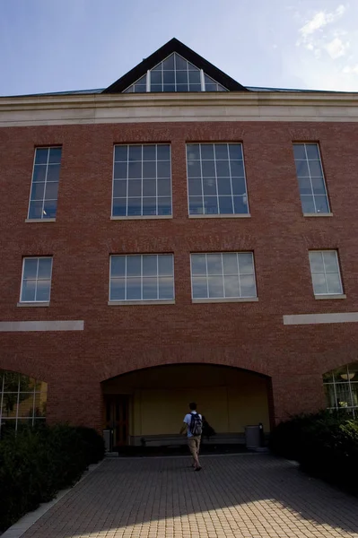 Universidad Illinois Champaign Instalación Tomada Con Nikon — Foto de Stock