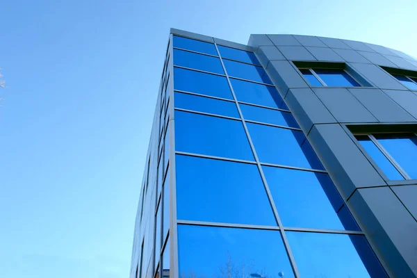 Edificio Moderno Hora Del Día — Foto de Stock