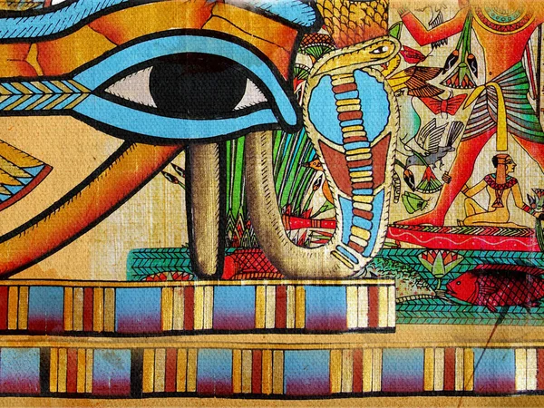 Egyptisk Abstrakt Bakgrund Textur — Stockfoto