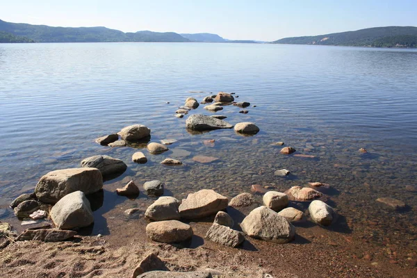 Piedras Agua Fría Como Fondo — Foto de Stock