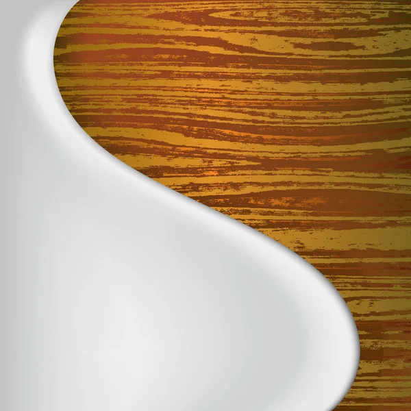 Abstracte Achtergrond Houten Plank Witte Golf — Stockfoto