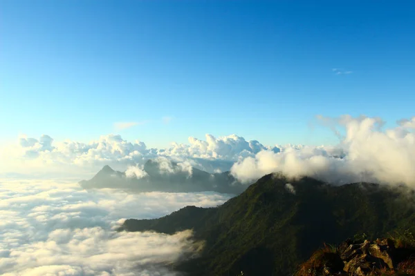 Panorama Phu Chi Chiangrai Tajlandia — Zdjęcie stockowe