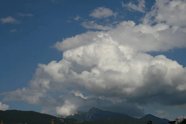 Berge Mit Wolken Inntal — Fotografia de Stock