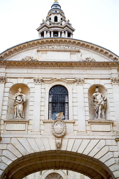 Marmer Standbeeld Oude Stad Van Londen — Stockfoto