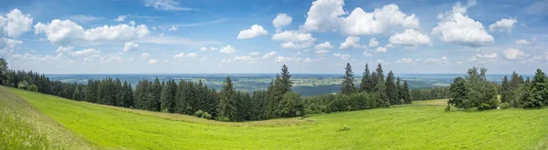 Vista Panorámica Desde Hoher Peissenberg Baviera Alemania — Foto de Stock