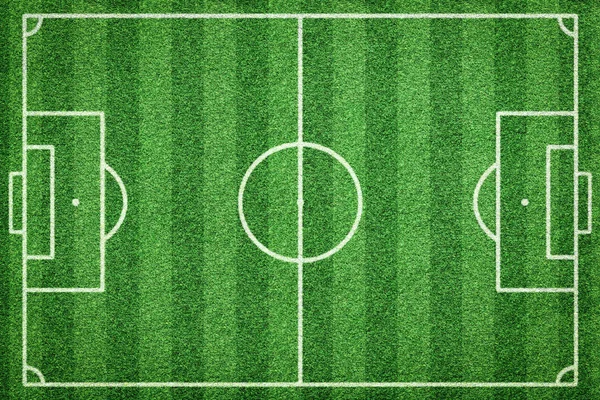 Вид Сверху Футбольного Поля Футбольное Поле — стоковое фото