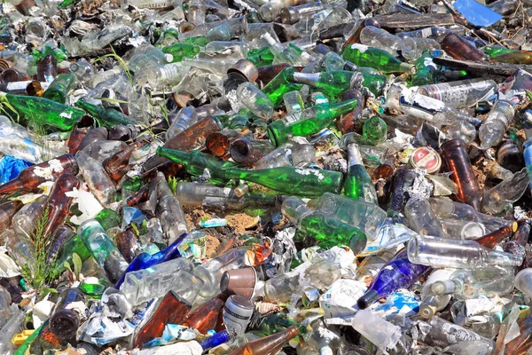Çöp Çukuru Yakın — Stok fotoğraf
