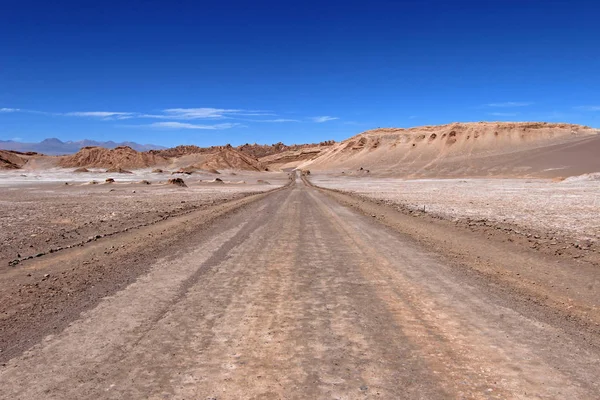 Valle Luna Valley Moon West San Pedro Atacama Desert Chile — Stock Photo, Image