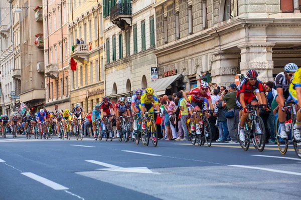 Trieste Italia Giugno Ciclista Durante Sfilata Finale Della 97Esima Edizione — Foto Stock