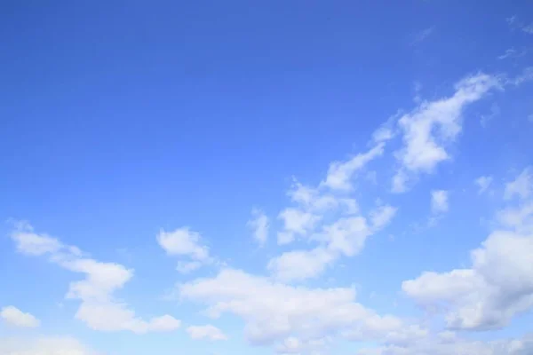 White Cloud Mot Blue Sky Iwate Japan — Stockfoto