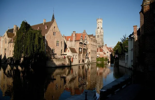 Bruges Belgique Belle Destination Touristique Europe — Photo