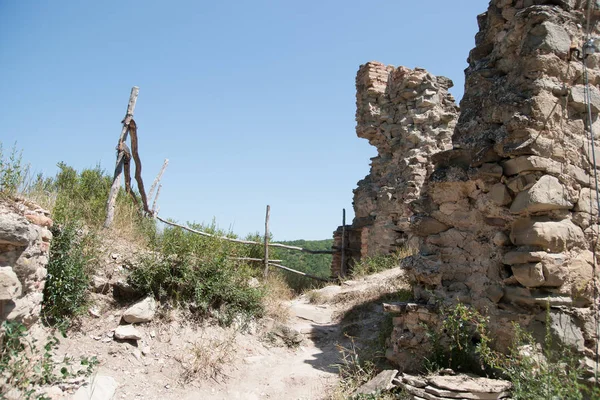 Anciennes Ruines Château Dans Région Kahetia Géorgie — Photo