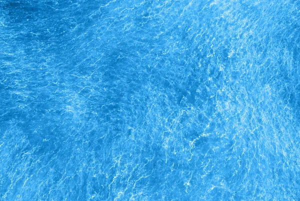 Nádherná Křišťálově Modrá Čerstvá Voda Malými Vlnami Vlnky — Stock fotografie