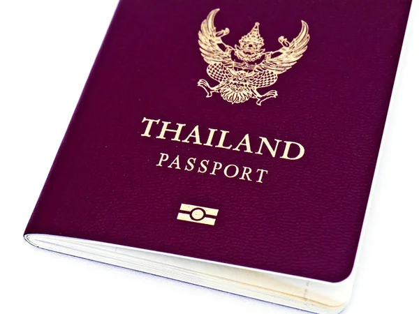 护照在白色的背景 — 图库照片