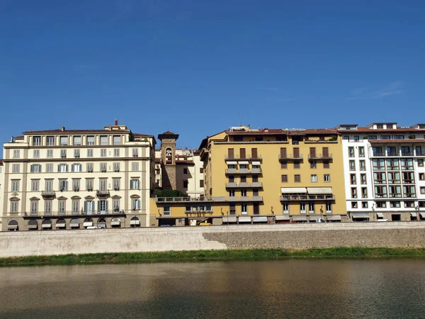 Florence Buildings Arno River — Stock Photo, Image