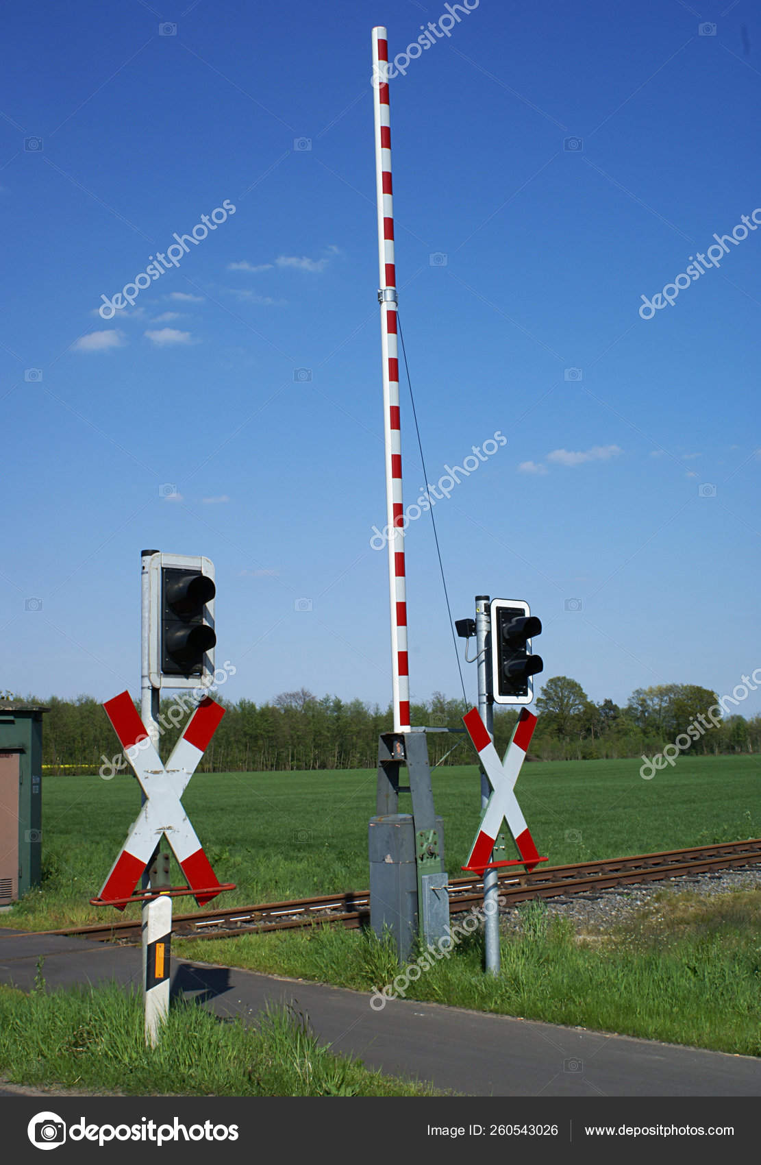 Level Crossing Open Barrier Stock Photo Image By C Yayimages Level Crossing Open Barrier Stock Photo Image By C Yayimages