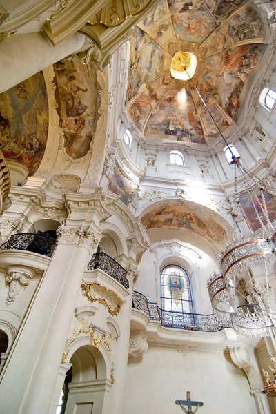 Iglesia San Nicolás Praga República Checa — Foto de Stock