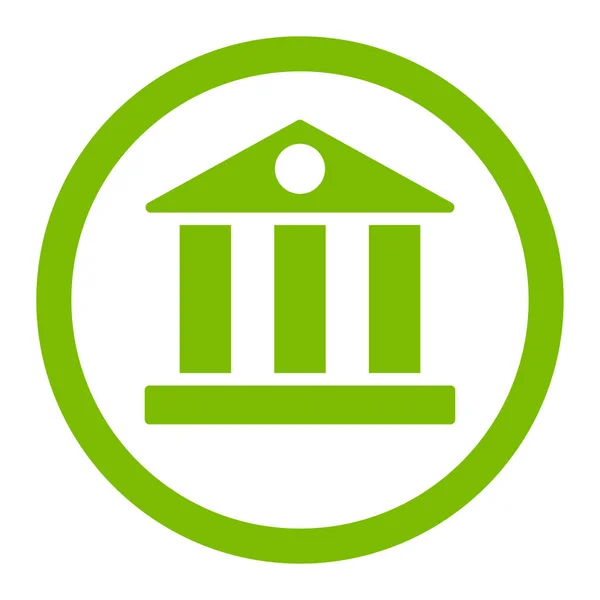 Icono Trama Bancaria Este Símbolo Plano Redondeado Dibuja Con Color —  Fotos de Stock