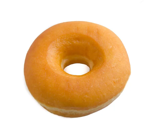 Donut Isolado Fundo Branco — Fotografia de Stock