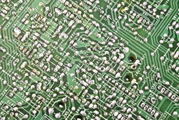 Electronic Circuit Plate Background — Stock Photo, Image