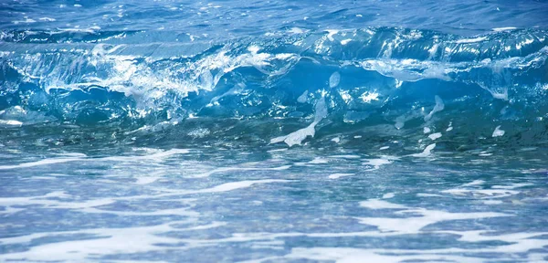 Formazione Onde Blu Con Schiuma Mare Adriatico — Foto Stock