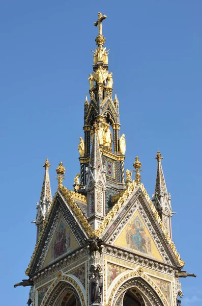 Top Albert Memorial Hyde Park — Foto Stock