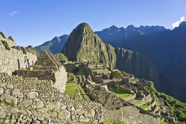 Machu Picchu Peru Güney Amerika — Stok fotoğraf