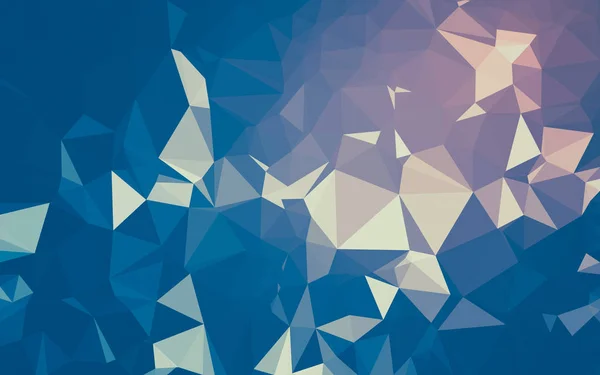 Abstrakte Low Poly Hintergrund Geometrie Dreieck Mosaik Pastellfarbe Hintergrund — Stockfoto