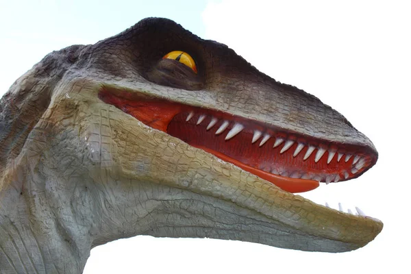 Modelo Dinosaurio Raptor Carnivor — Foto de Stock