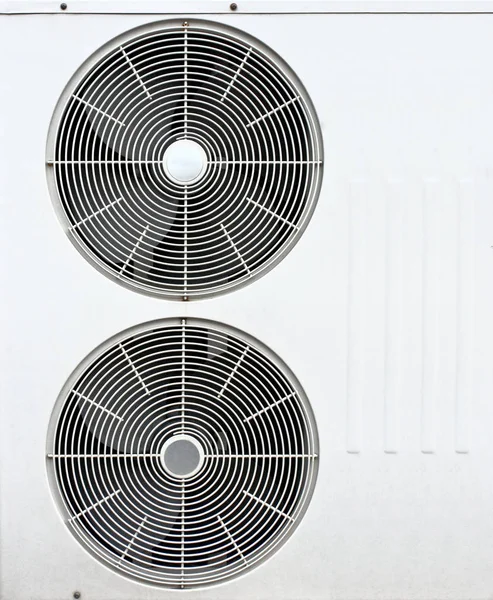 Weißer Ventilator Von Klimaanlagen — Stockfoto