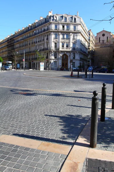 Vista Panorámica Del Hermoso Paisaje Urbano Marsella Francia — Foto de Stock