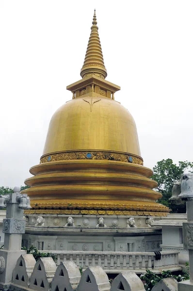 Templo Famoso Rocha Caverna Dambulla Srilanka — Fotografia de Stock