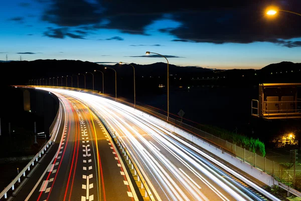 Prędkość Ruchu Autostradzie — Zdjęcie stockowe