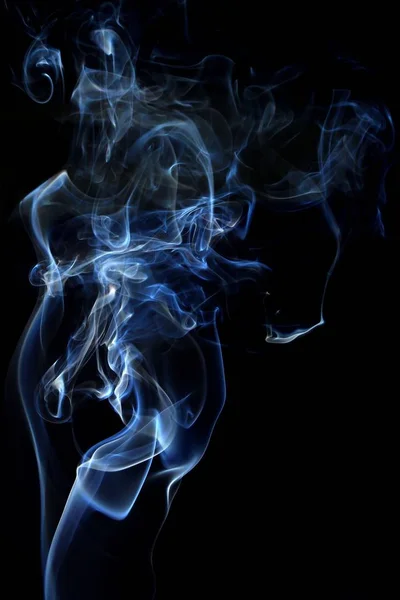 Smoke Drifting Freely Pointless — Stock Photo, Image