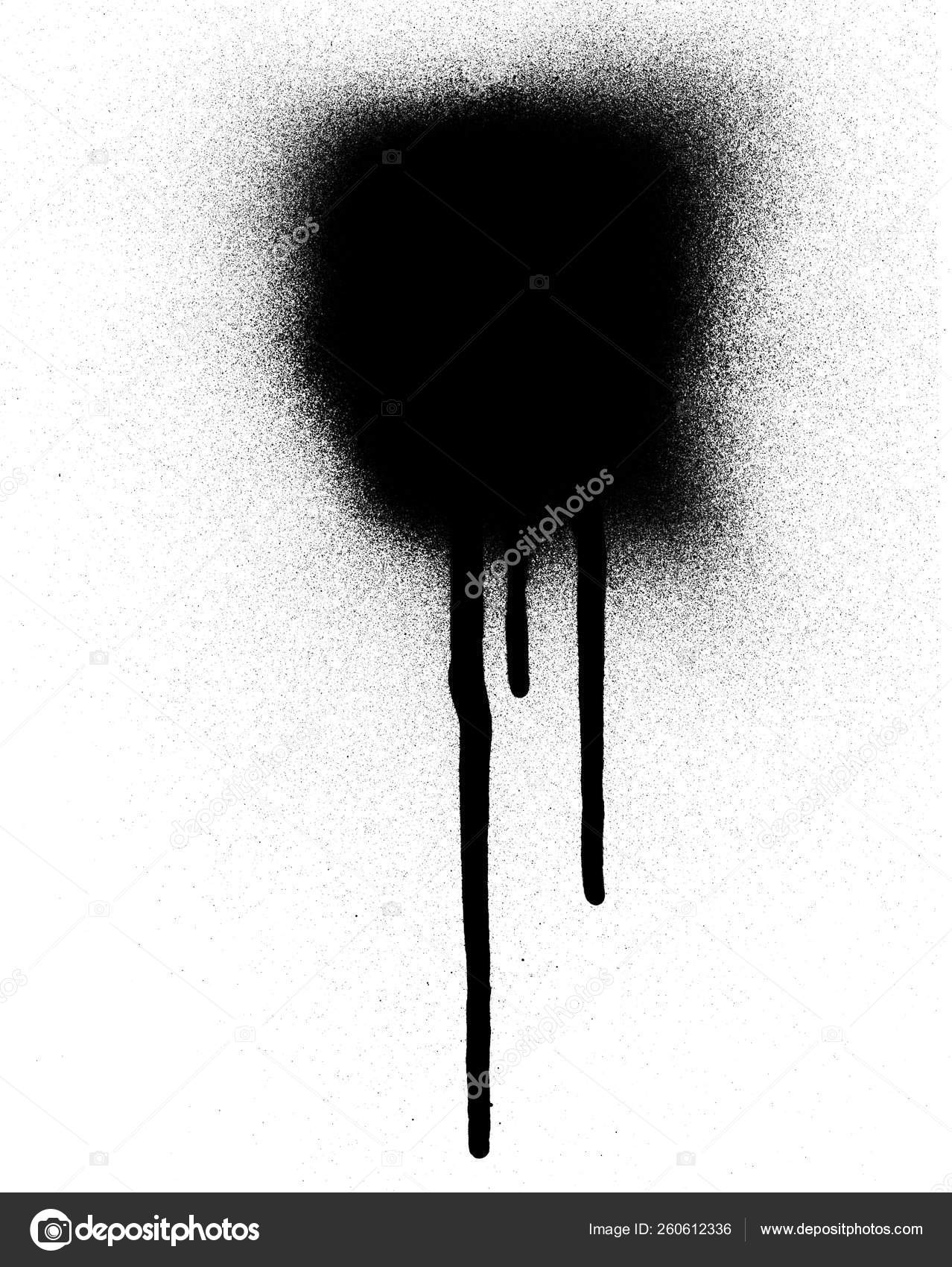 Dripping Spray Paint