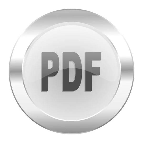 Pdf Vzhled Web Ikona Izolovaný — Stock fotografie