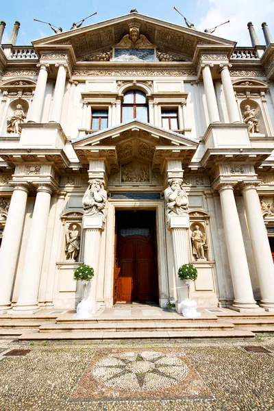 Stara Architektura Włoszech Europa Milan Religii Światła Słonecznego — Zdjęcie stockowe