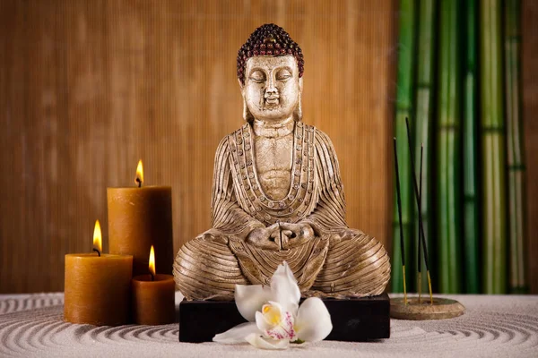 Buddha Staty Meditation — Stockfoto